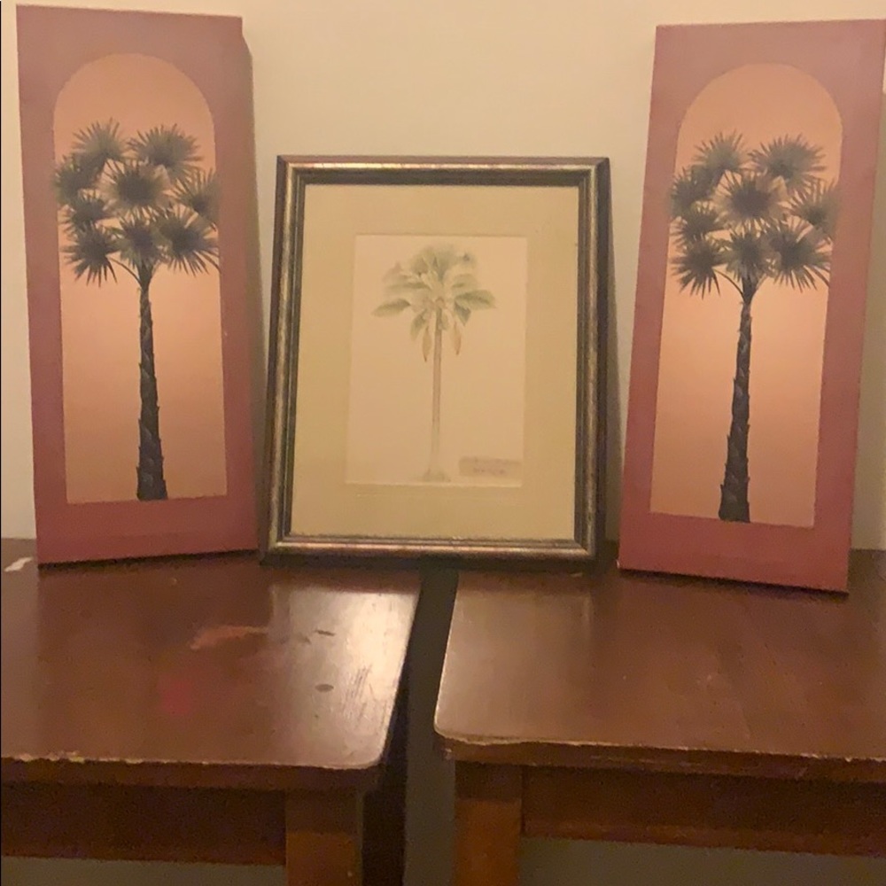 Set of 3 wall decor